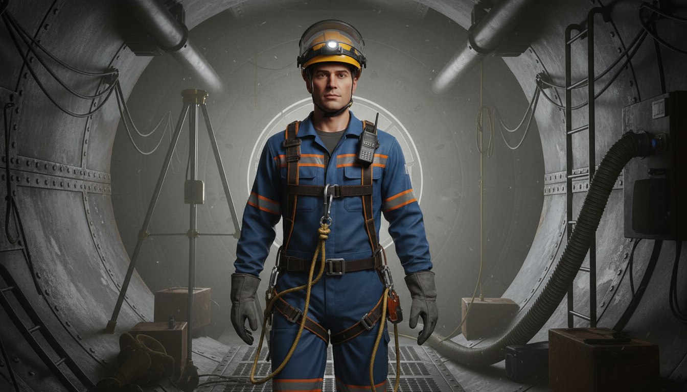 Безопасные методы и приемы выполнения работ в ограниченных и замкнутых пространствах (1 группа)