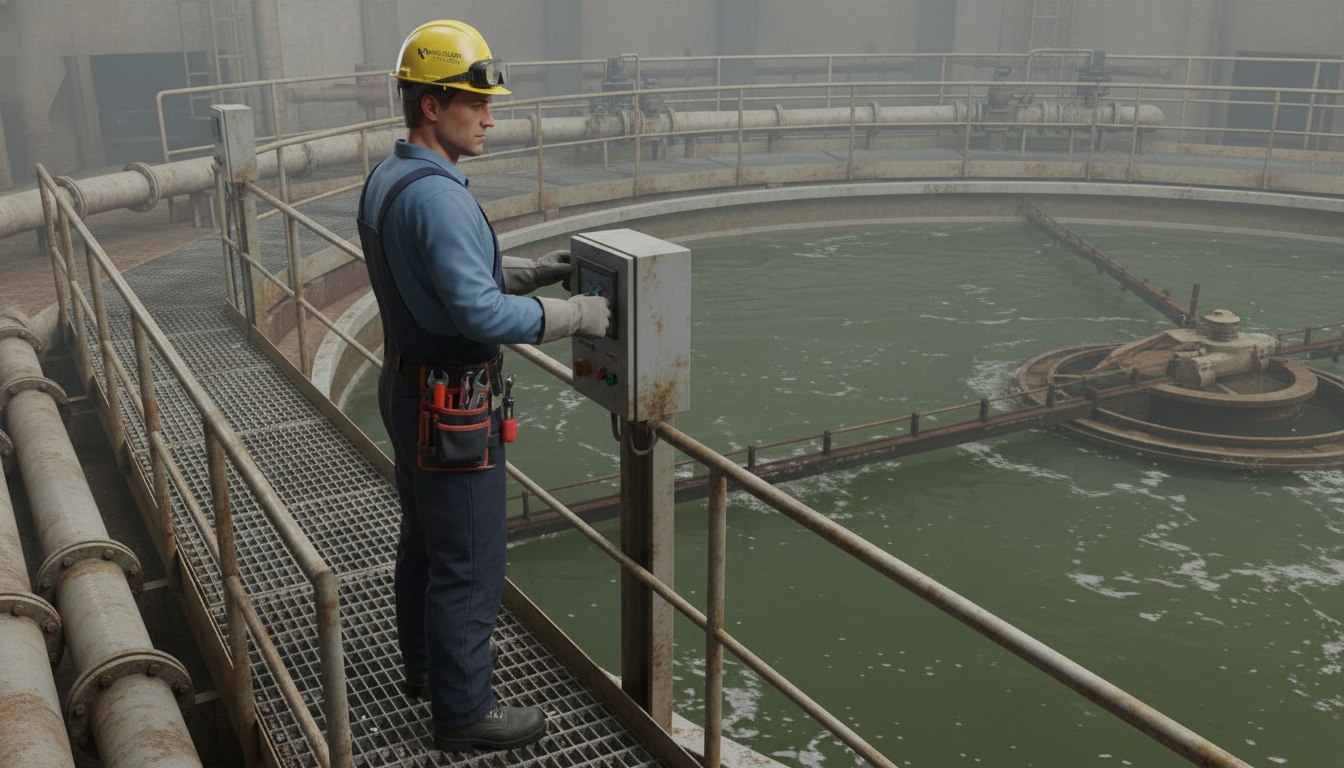 Оператор очистных сооружений 3 разряда