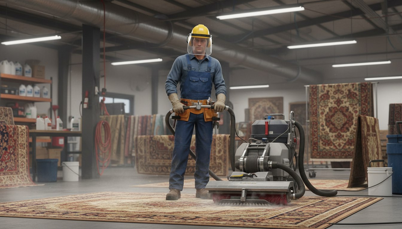 Аппаратчик чистки ковровых изделий 3 разряда