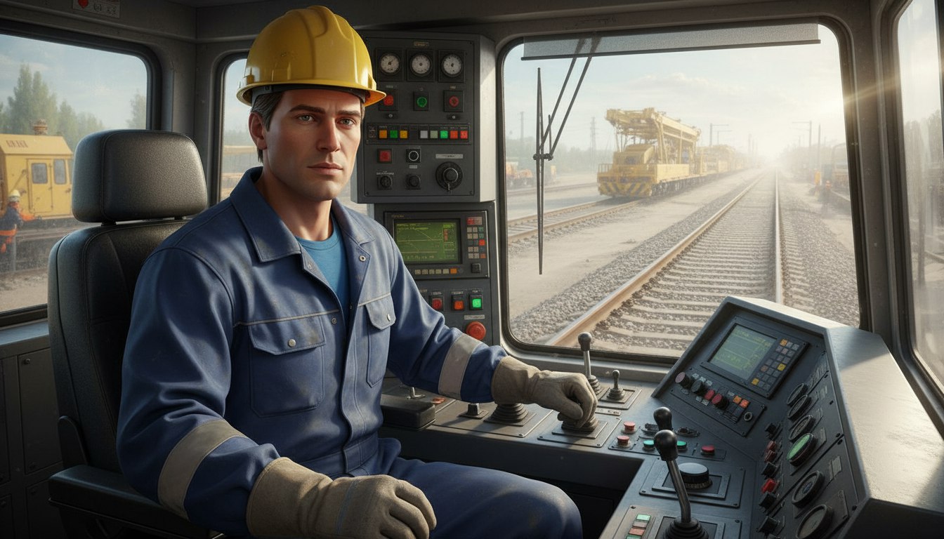 Машинист железнодорожно-строительных машин 4 разряда