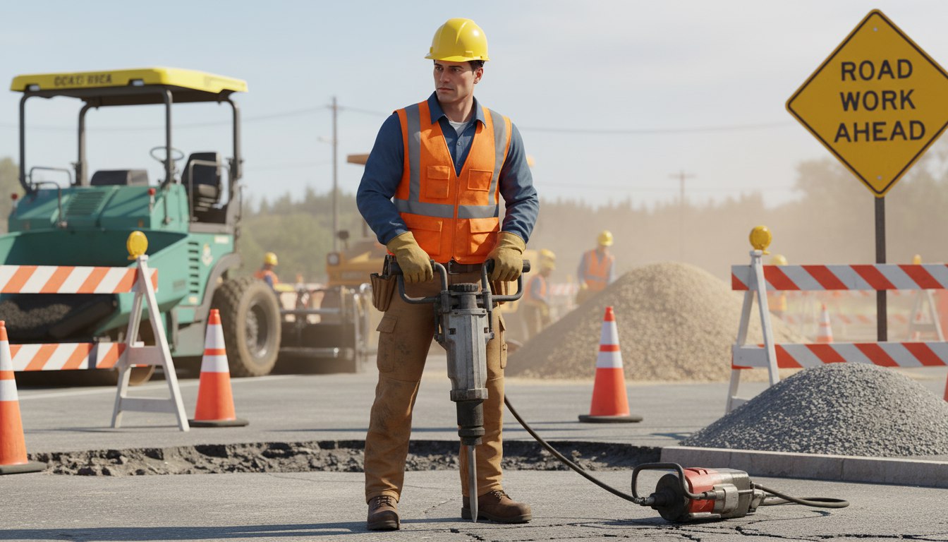 Дорожный рабочий 3, 4 разряда