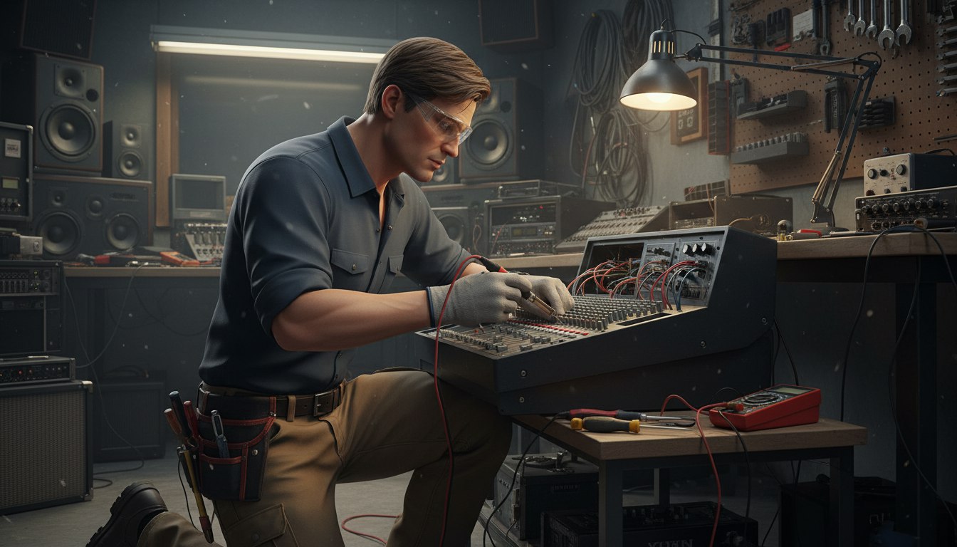 Механик по обслуживанию звуковой техники 3 разряда