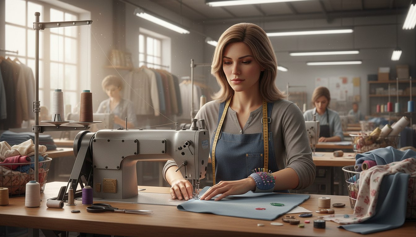 Швея 3, 4 разряда