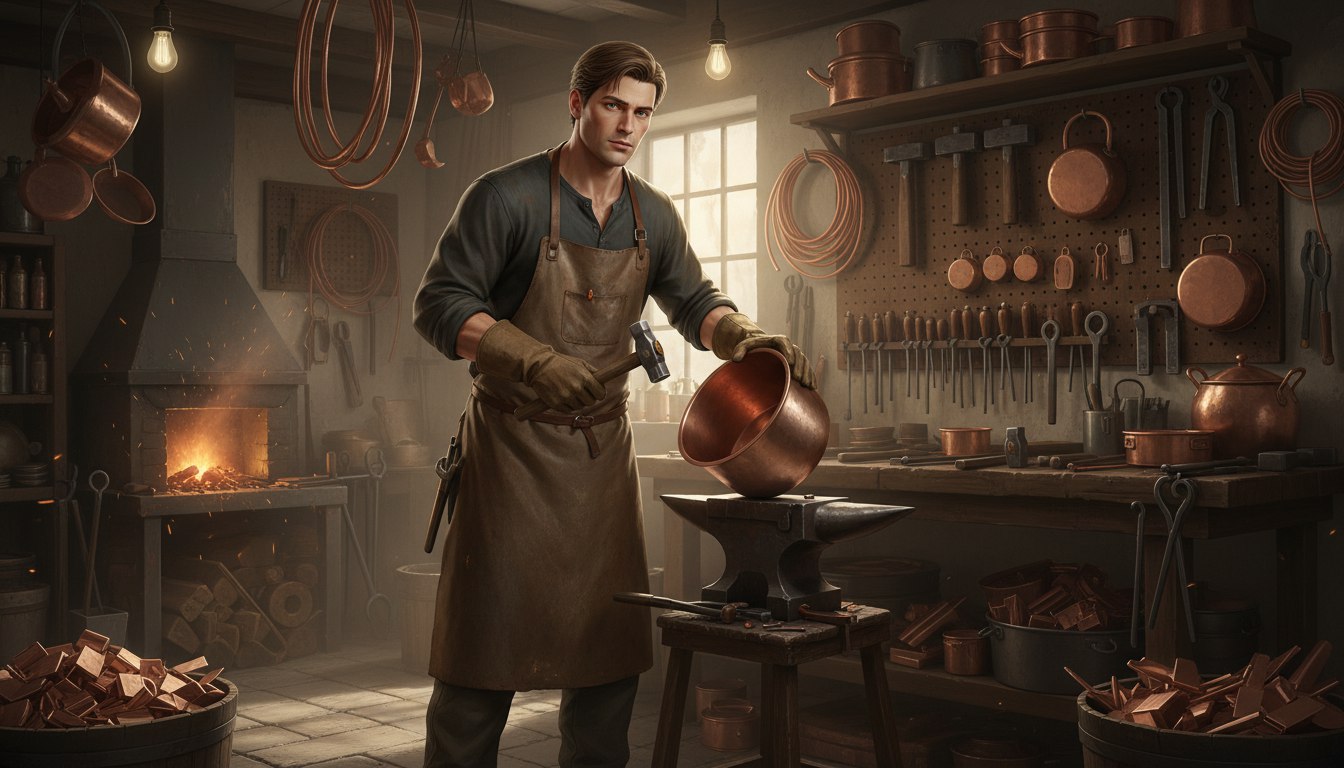 Медник 3, 4 разряда