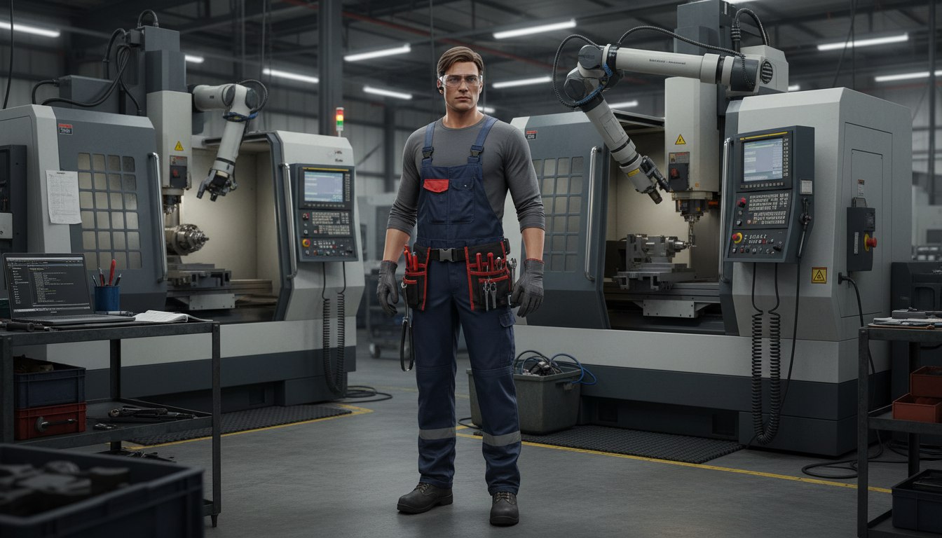 Наладчик станков и манипуляторов с программным управлением 4 разряда