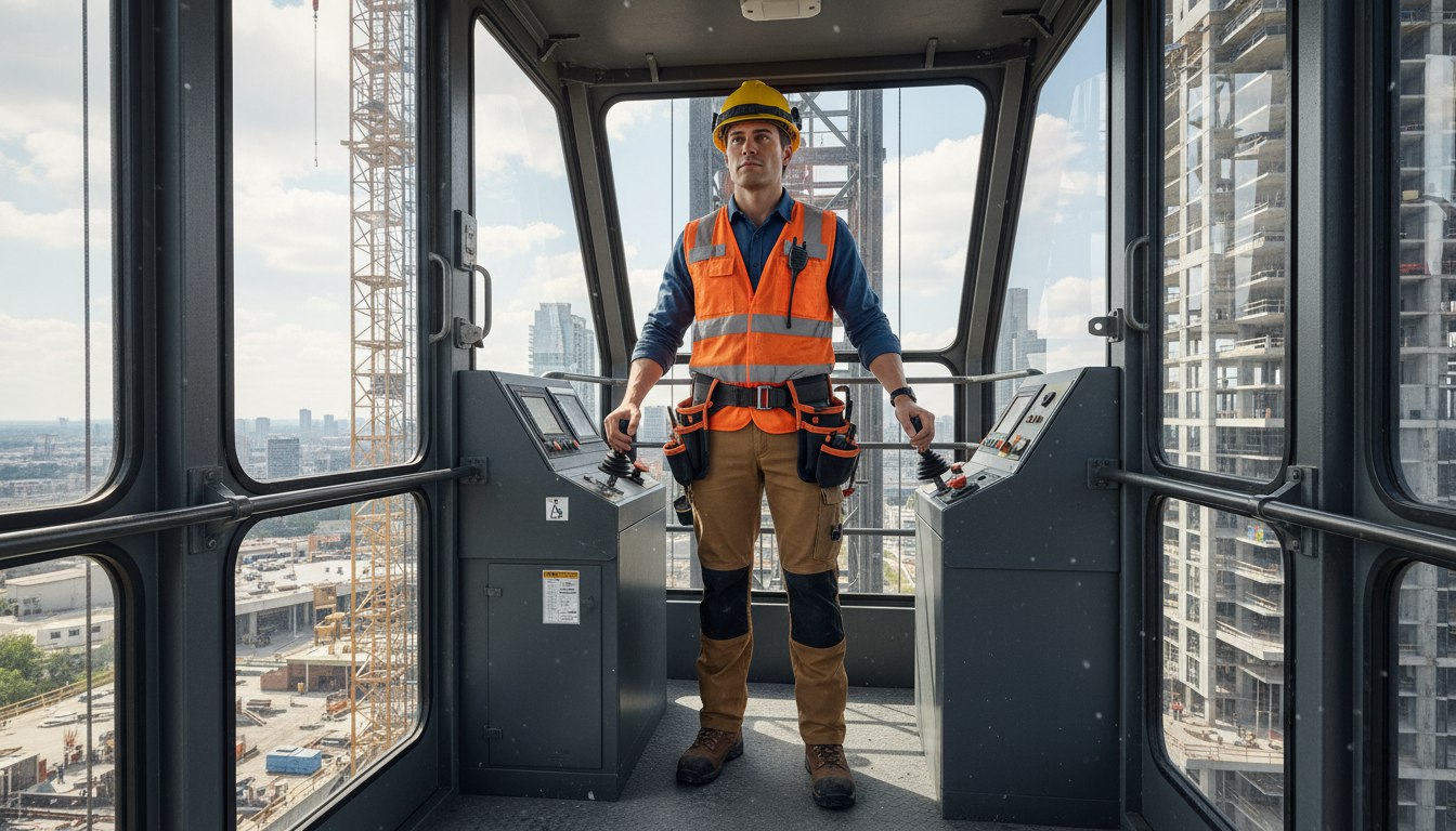 Машинист подъемника грузопассажирского строительного 4 разряда