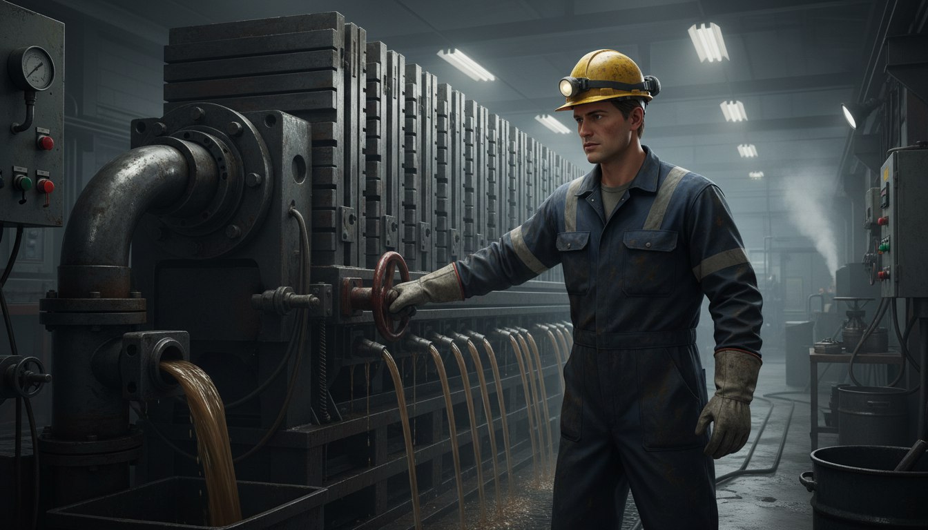 Машинист фильтр-пресса 4 разряда