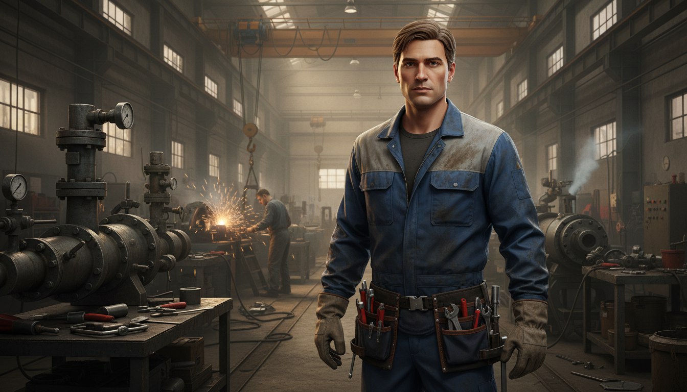 Слесарь по ремонту технологических установок 3-4 разряда