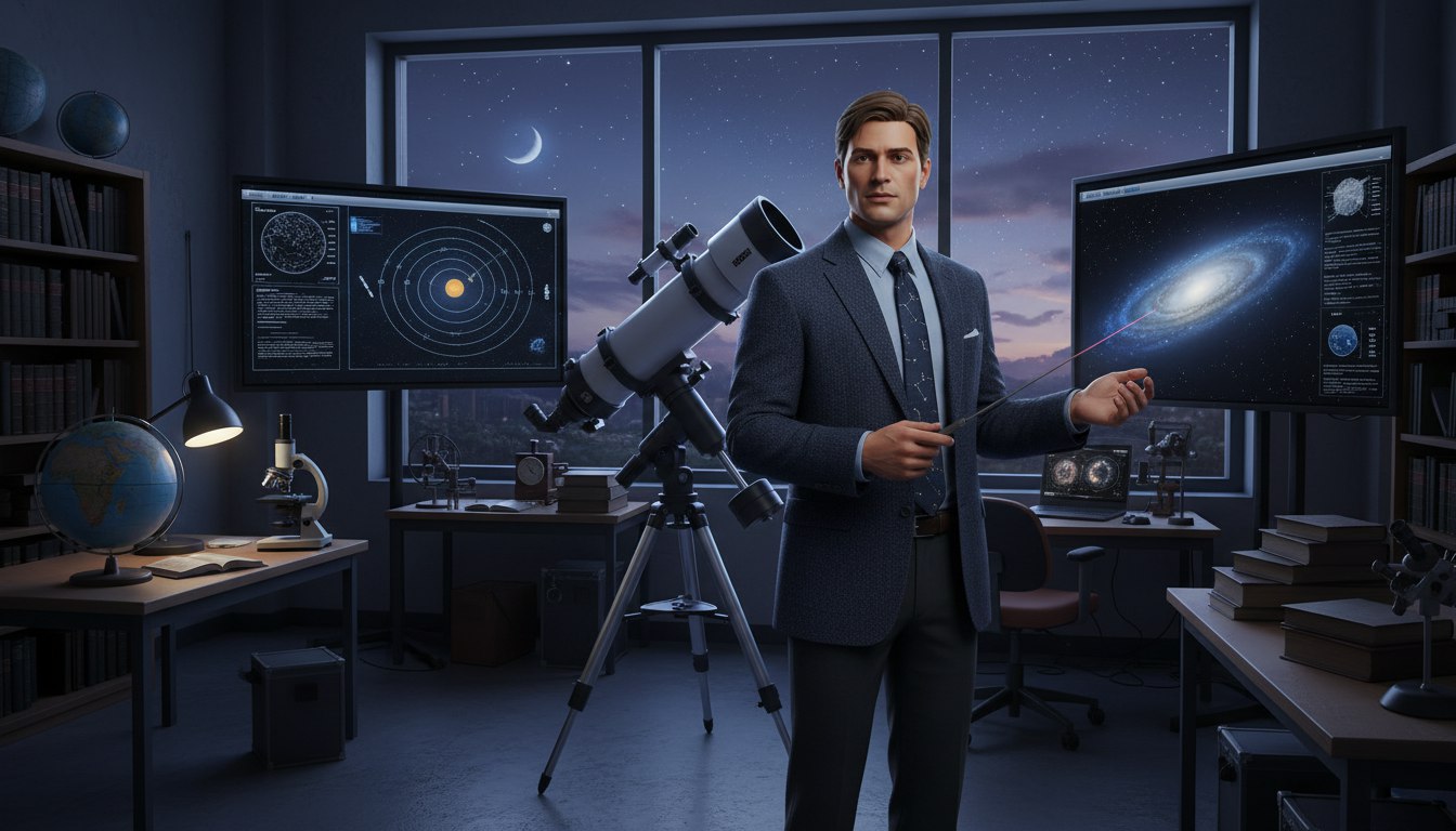 Преподаватель астрономии