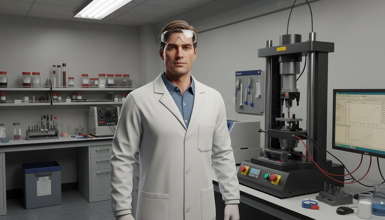 Лаборант по физико-механическим испытаниям 3 разряда