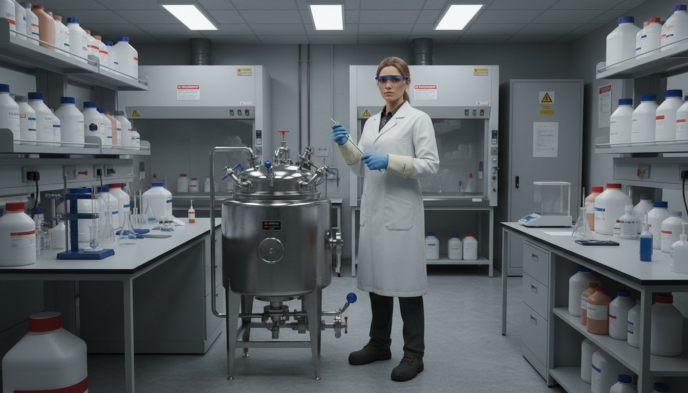 Растворщик реагентов 3 разряда