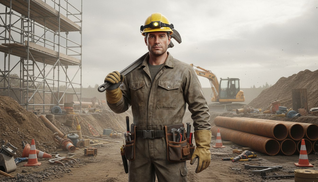 Монтажник наружных трубопроводов 3 разряда