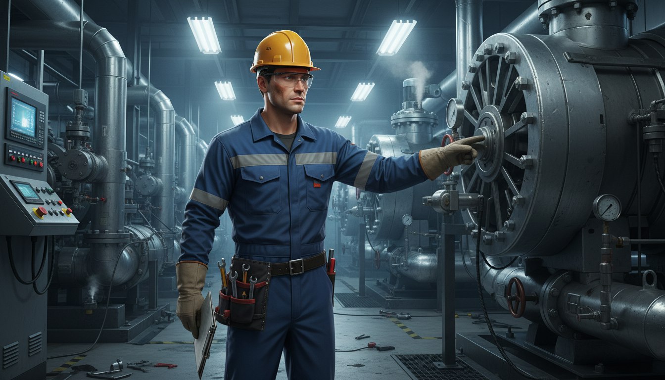 Машинист технологических компрессоров 4 разряда