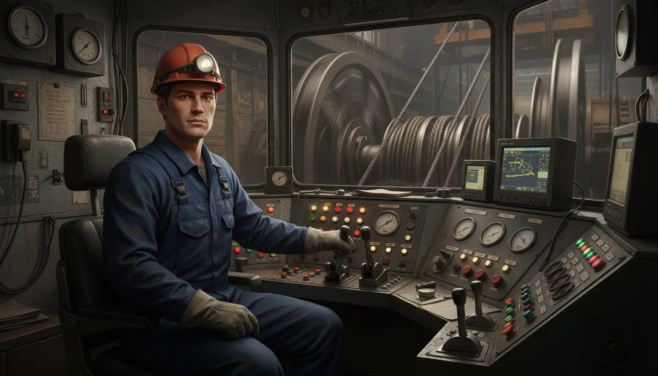 Машинист подъемной машины 4 разряда