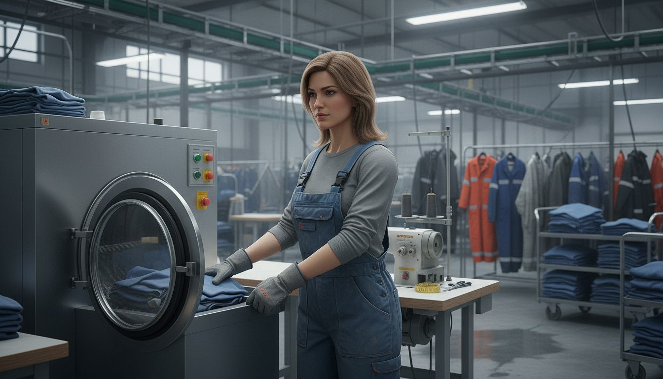 Машинист по стирке и ремонту спецодежды 2 разряда