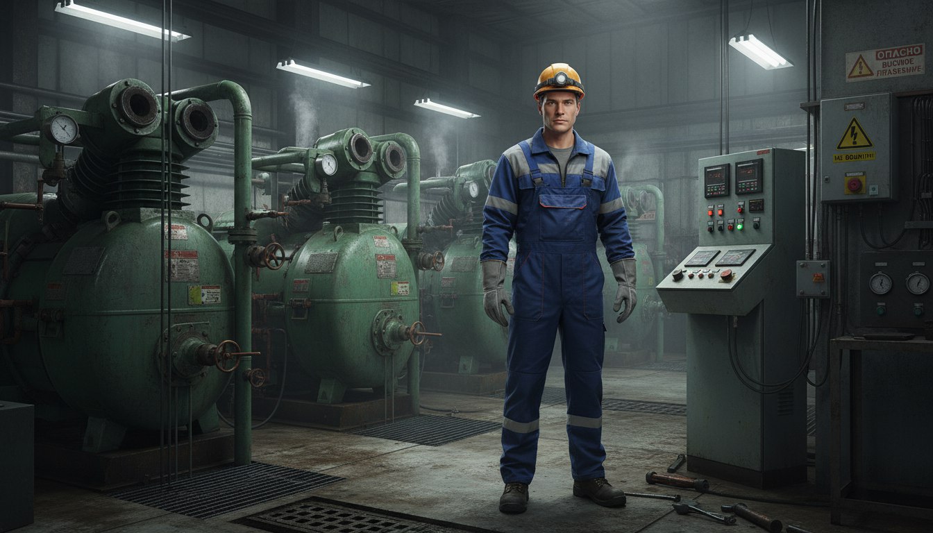 Машинист компрессорных установок 3 разряда