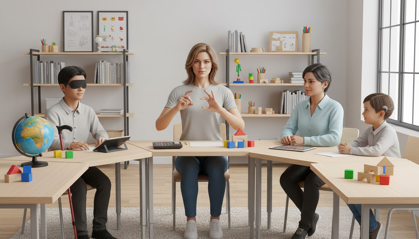 Педагог-тифлосурдопереводчик