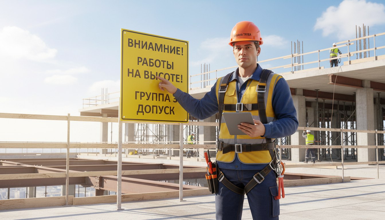 Охрана труда при работе на высоте 3 группа