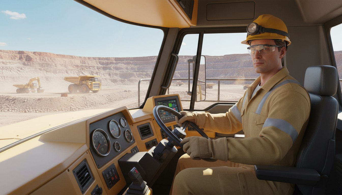 Водитель карьерного самосвала категории "А3"