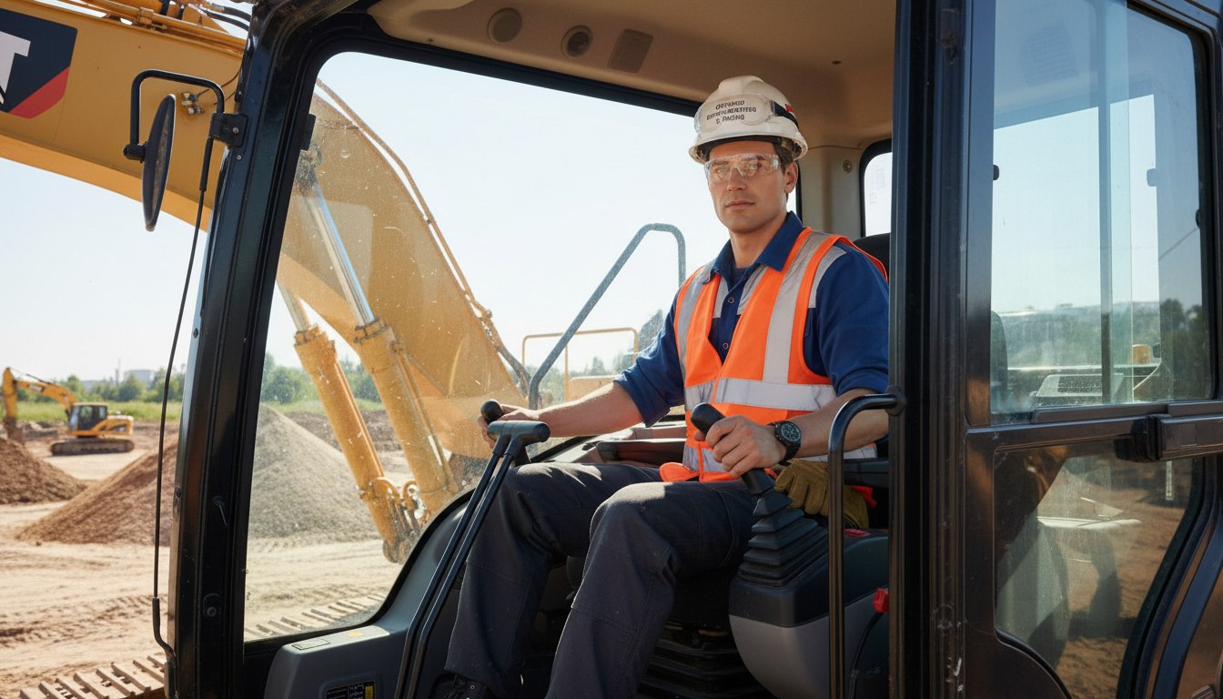 Машинист экскаватора категории "С" 5 разряда