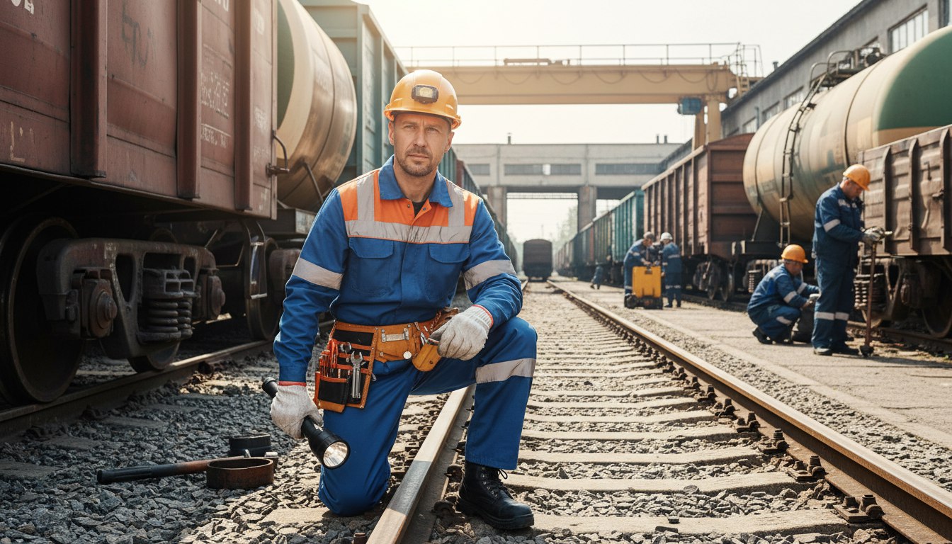 Осмотрщик-ремонтник вагонов 4 разряда